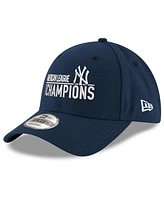 New Era Men's Navy New York Yankees 2024 American League Champions 9forty Adjustable Hat