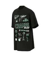 Round21 Men's and Women's Black New York Liberty 2024 Wnba Finals Champions Hometown T-shirt