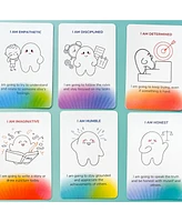 Quokka 100 Affirmation Cards for Kids - Meditation Cards for Mental Health - Assorted Pre