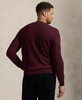 Polo Ralph Lauren Men's Big & Tall Washable Wool V-Neck Sweater