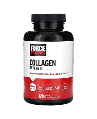 Force Factor Collagen Type I & Iii 3 000 mg 120 Tablets (1