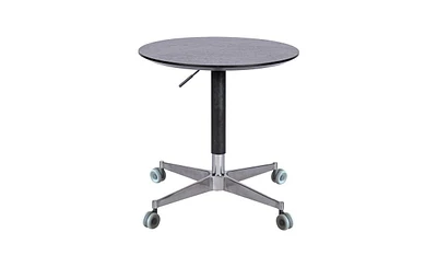 Slickblue Movable Adjustable Coffee Table 360 Swivel Counter Bar Height Aluminum Star Base for End Dining Room Home Kitchen