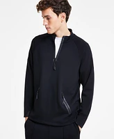 Alfani Men's Alfatech Quarter-Zip Sweatshirt, Exclusively at Macy's