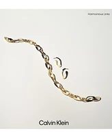 Calvin Klein Pave Sculpted Link Chain Bracelet
