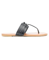 New York & Company Women's Julianna T-Strap Ring Sandal