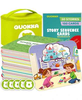 Quokka Sequence Speech Therapy Toys for Toddlers 3-4 - Create a Story Cards