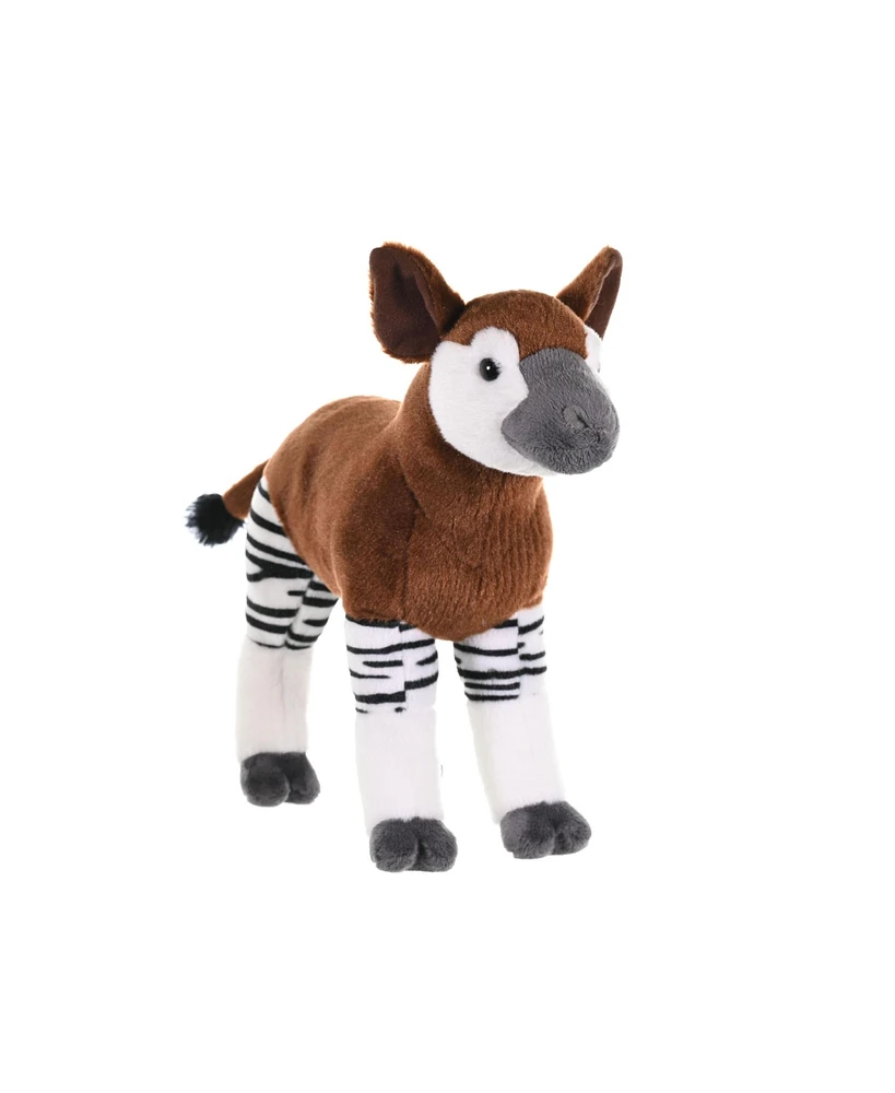 Wild Republic Cuddlekins Okapi Stuffed Animal, 12 Inches