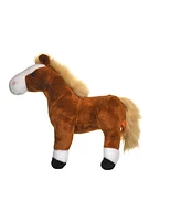 Wild Republic Cuddlekins Brown Horse Stuffed Animal, 12 Inches