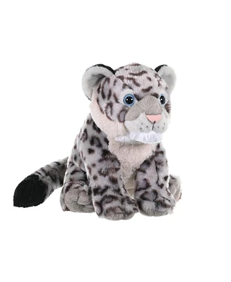 Wild Republic Cuddlekins Snow Leopard Cub Stuffed Animal, 12 Inches