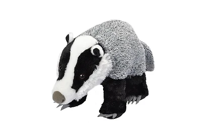 Wild Republic Cuddlekins Euro Badger Stuffed Animal, 12 Inches