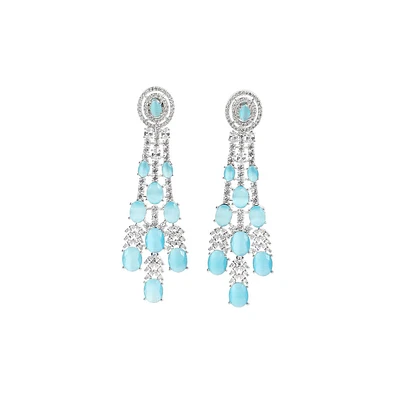 Sohi Women's The Angelique Drop Earrings