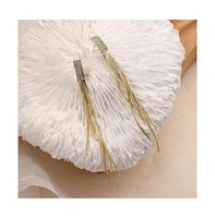 Sohi Women's The Aurelie Drop Earrings