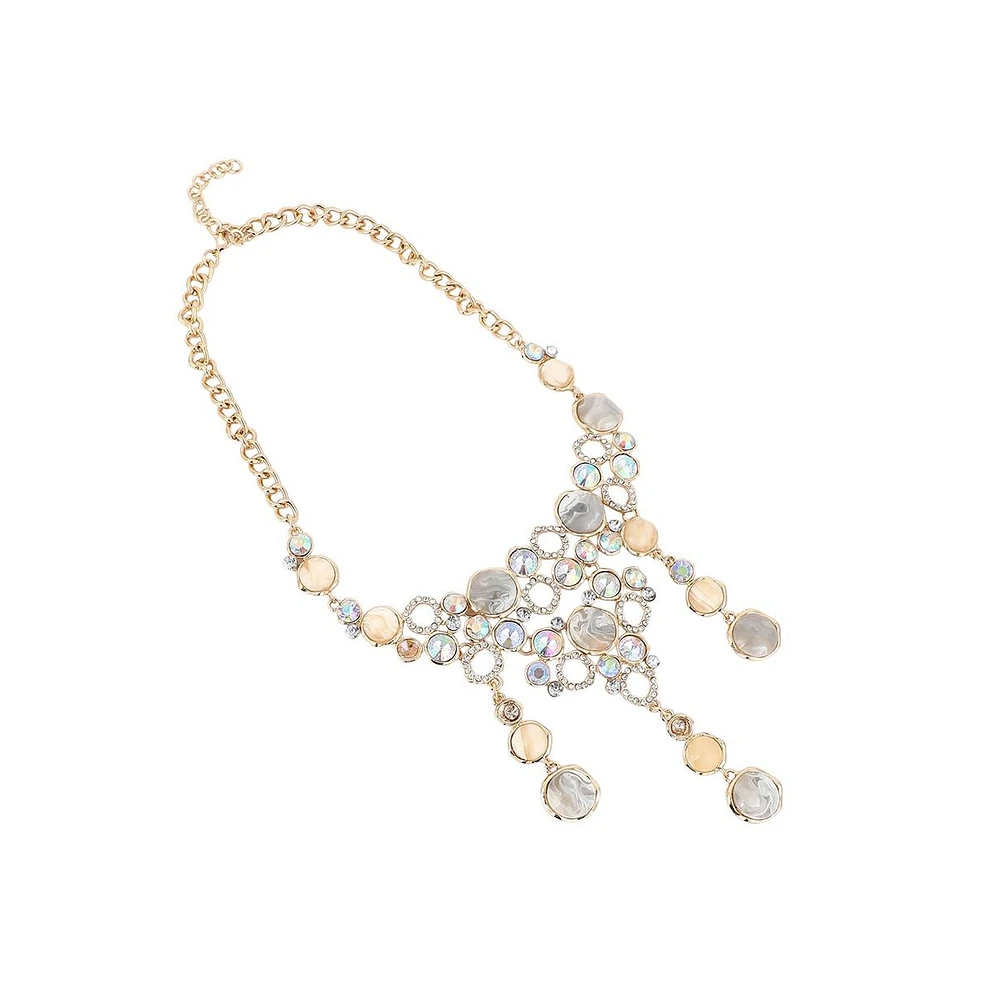Sohi Women's The Supernova Statement Necklace