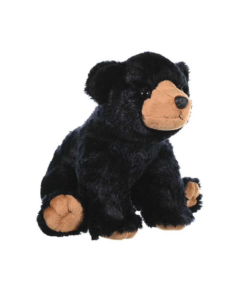 Wild Republic Cuddlekins Black Bear Stuffed Animal, 12 Inches