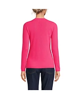 Lands' End Women's Cashmere Tall Crewneck Sweater