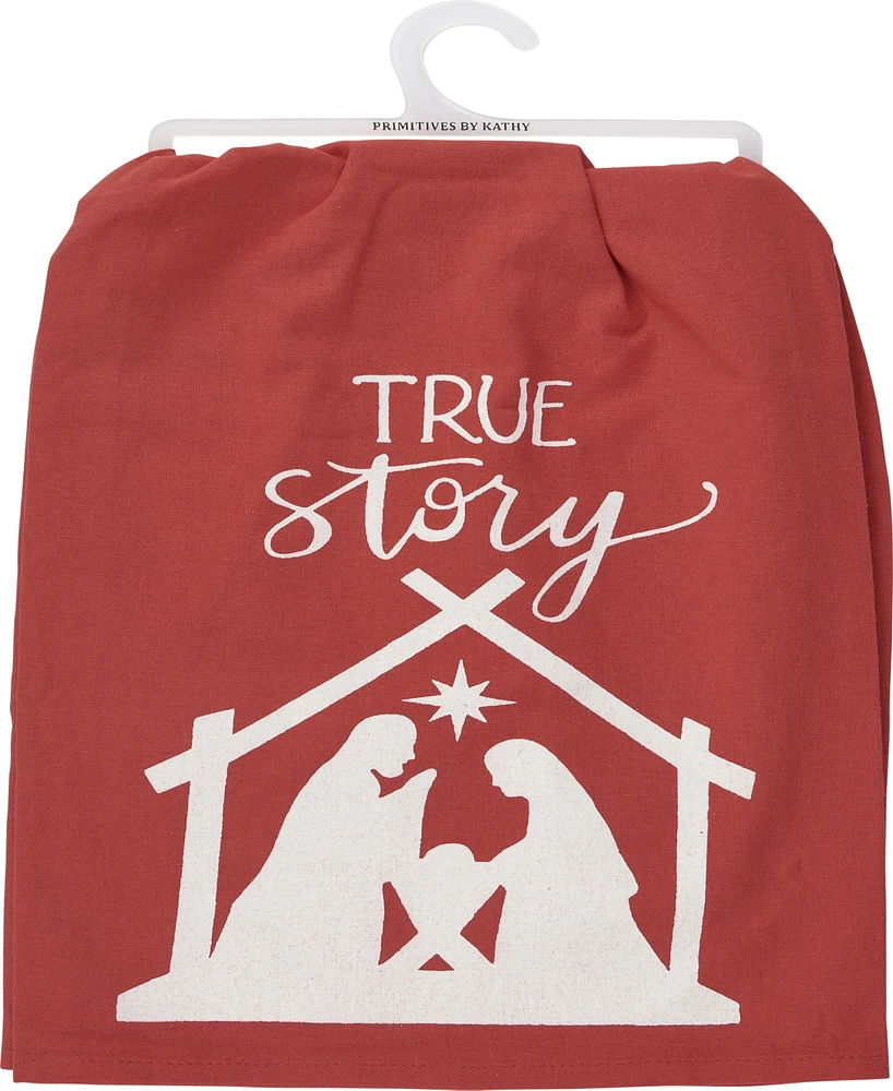 Primitives by Kathy True Story Kitchen Towel