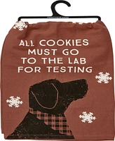 Primitives by Kathy All Cookies Must Go to The Lab Kitchen Towel