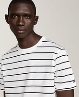 Tommy Hilfiger Men's Dress Casual Mercerized Cotton T-Shirt