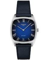 Tissot Women's Swiss Stylist Blue Leather Strap Watch 32mm