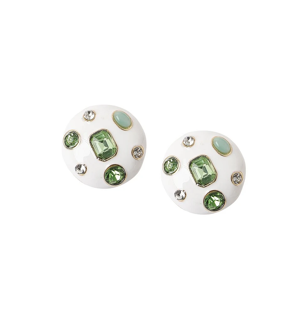 Sohi Women's The Duchess Stud Earrings