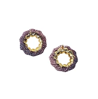 Sohi Women's The Jingle Stud Earrings