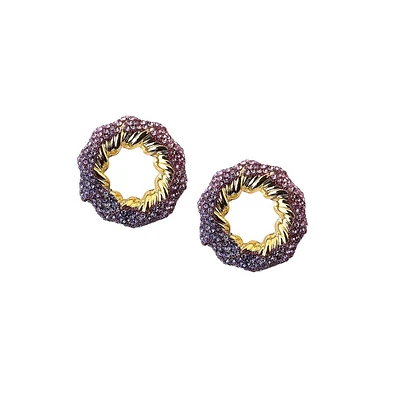 Sohi Women's The Jingle Stud Earrings