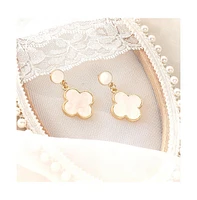 Sohi Women's The Clover Drop Earrings