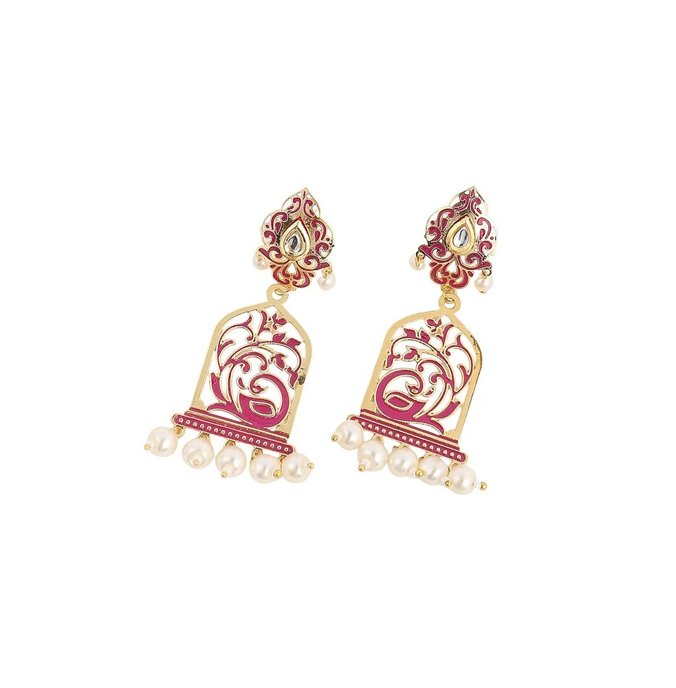 Sohi Women's The Nabila Drop Earrings