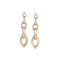 Sohi Women's The Marquise Link Drop Earrings