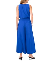 Vince Camuto Women's Smocked-Waist Wide-Leg Pants