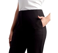 Bcx Juniors' Cropped Straight-Leg Pants