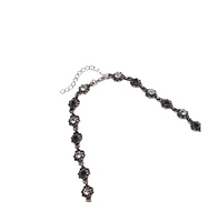 Sohi Women's Crystal Grace Collar Necklace