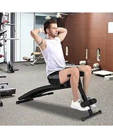 Hongge Adjustable Decline Sit Up Bench for Exercise for Home Gym