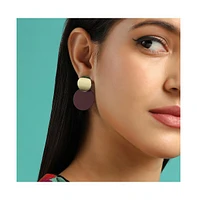 Sohi Women's The Circulo Drop Earrings