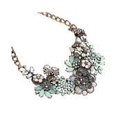 Sohi Women's The Garden Of Eden Statement Necklace