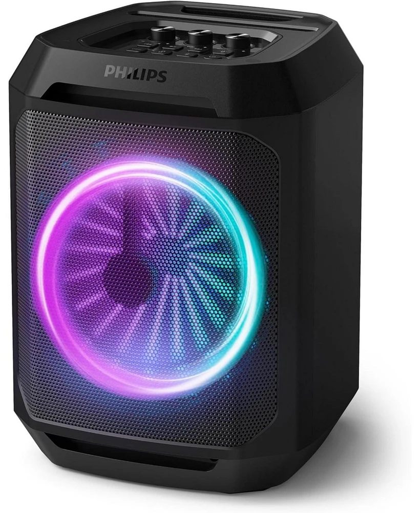 Philips Bluetooth Party Speaker, Dynamic Bass Boost, 14W Output Power, Led Lighting, Portable Party Speaker, Aux-in, Usb Playback