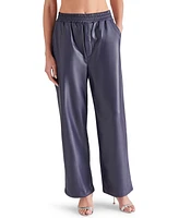 Steve Madden Women's Gilda Faux Leather Pants