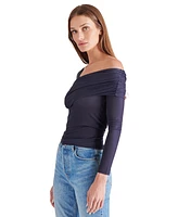 Steve Madden Women's Pacie Asymmetrical-Neck Top