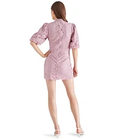 Steve Madden Women's Diya Lace Mini Dress