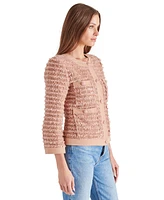 Steve Madden Women's Winter Rose Textured Jacket