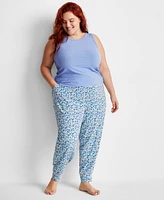 State of Day Printed Jogger Pajama Pants Xs-3X