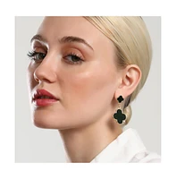 Sohi Women's The Clover Drop Earrings