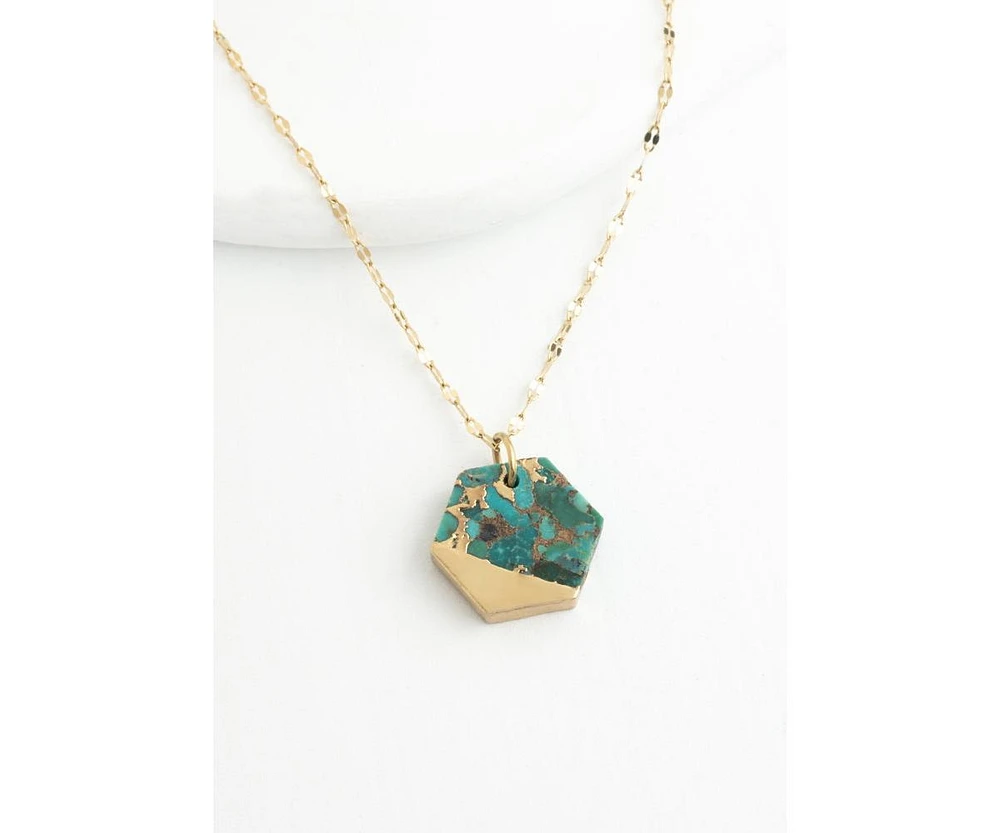 Starfish Project Restored Hope Turquoise Necklace