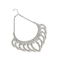 Sohi Women's The Crun Statement Necklace