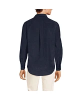 Lands' End Men's Long Sleeve Corduroy Shirt