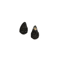 Sohi Women's The Medium Cristal Teardrop Stud Earrings