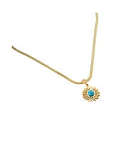 Sohi Women's The Soleil Pendant Necklace