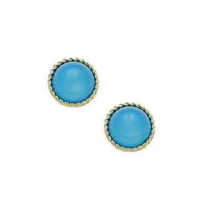 Sohi Women's The Santorini Stud Earrings