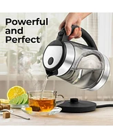 Zulay Kitchen Fast-Boiling Electric Kettle - 1.7L Hot Water Kettle 1500W With Auto Shut-Off