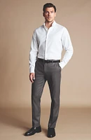 Charles Tyrwhitt Slim Fit Smart Texture Trousers